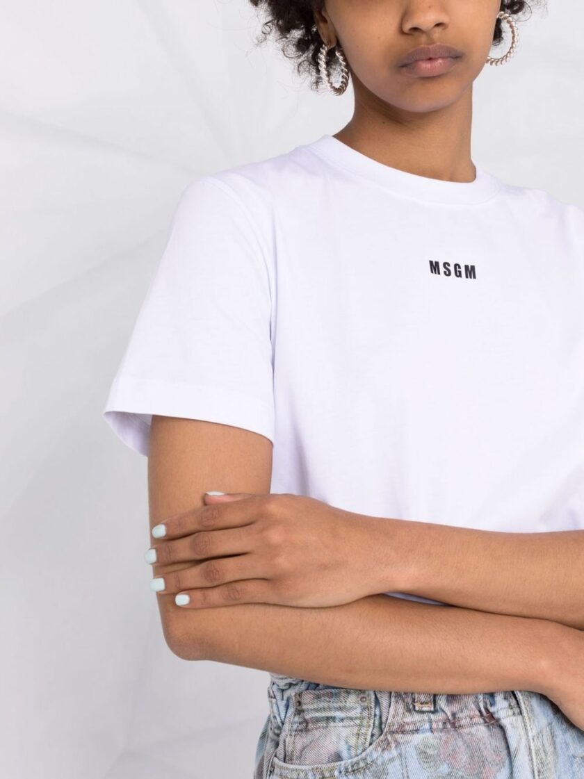 CAMISETA  COLOR BLANCO MSGM - Imagen 2