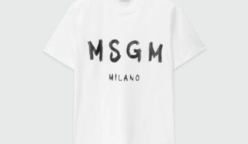 CAMISETA  COLOR BLANCO MSGM