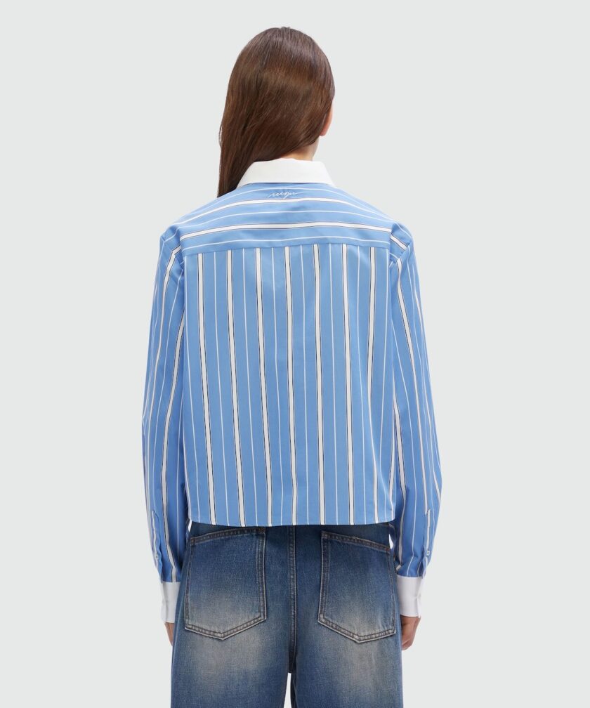 CAMISA  COLOR azul MSGM - Imagen 3