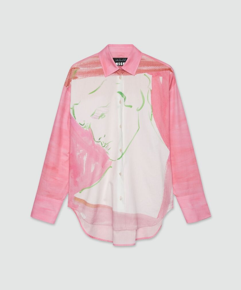 BLUSA  COLOR ROSA MSGM