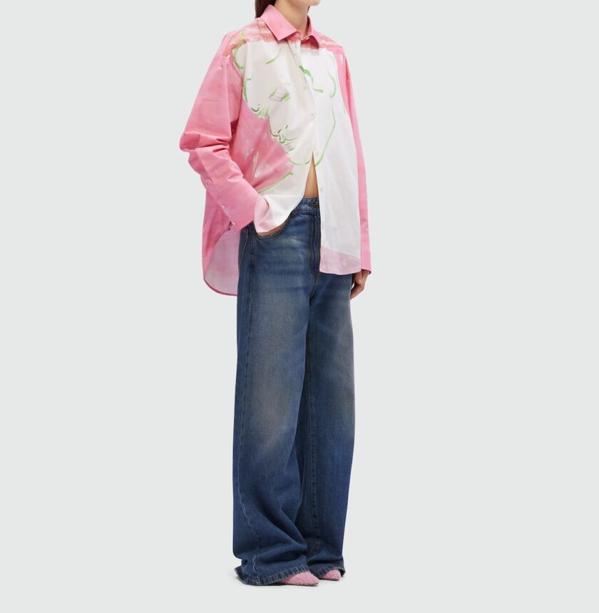 BLUSA  COLOR ROSA MSGM - Imagen 2