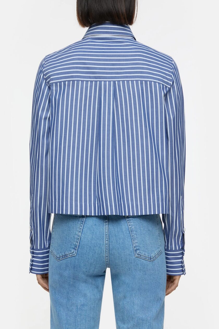 Blusa corta confeccionada en algodón orgánic CLOSED - Imagen 3