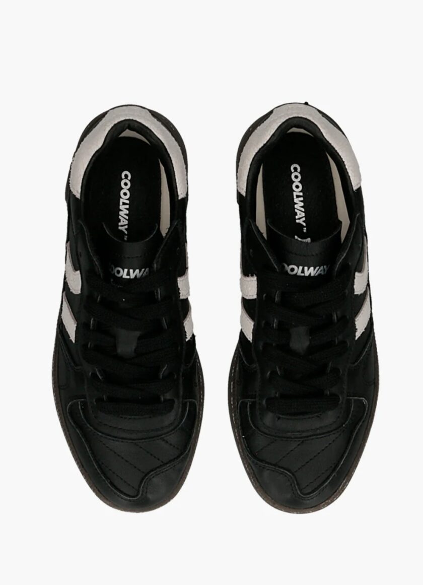 GOAL BLACK LEATHER HOMBRE COOLWAY - Imagen 2