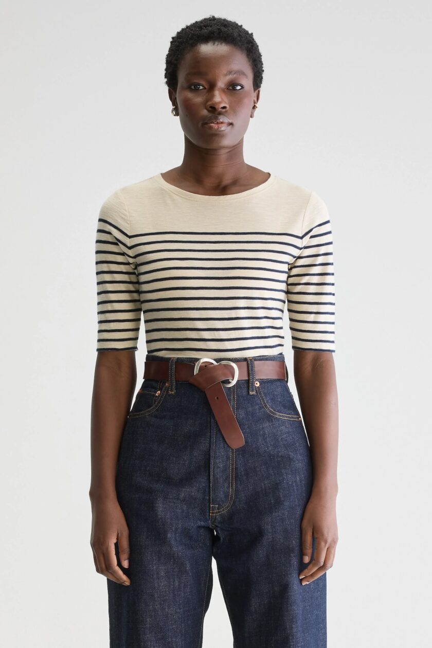CAMISETA  COLOR STRIPE A BEELEROSE - Imagen 2