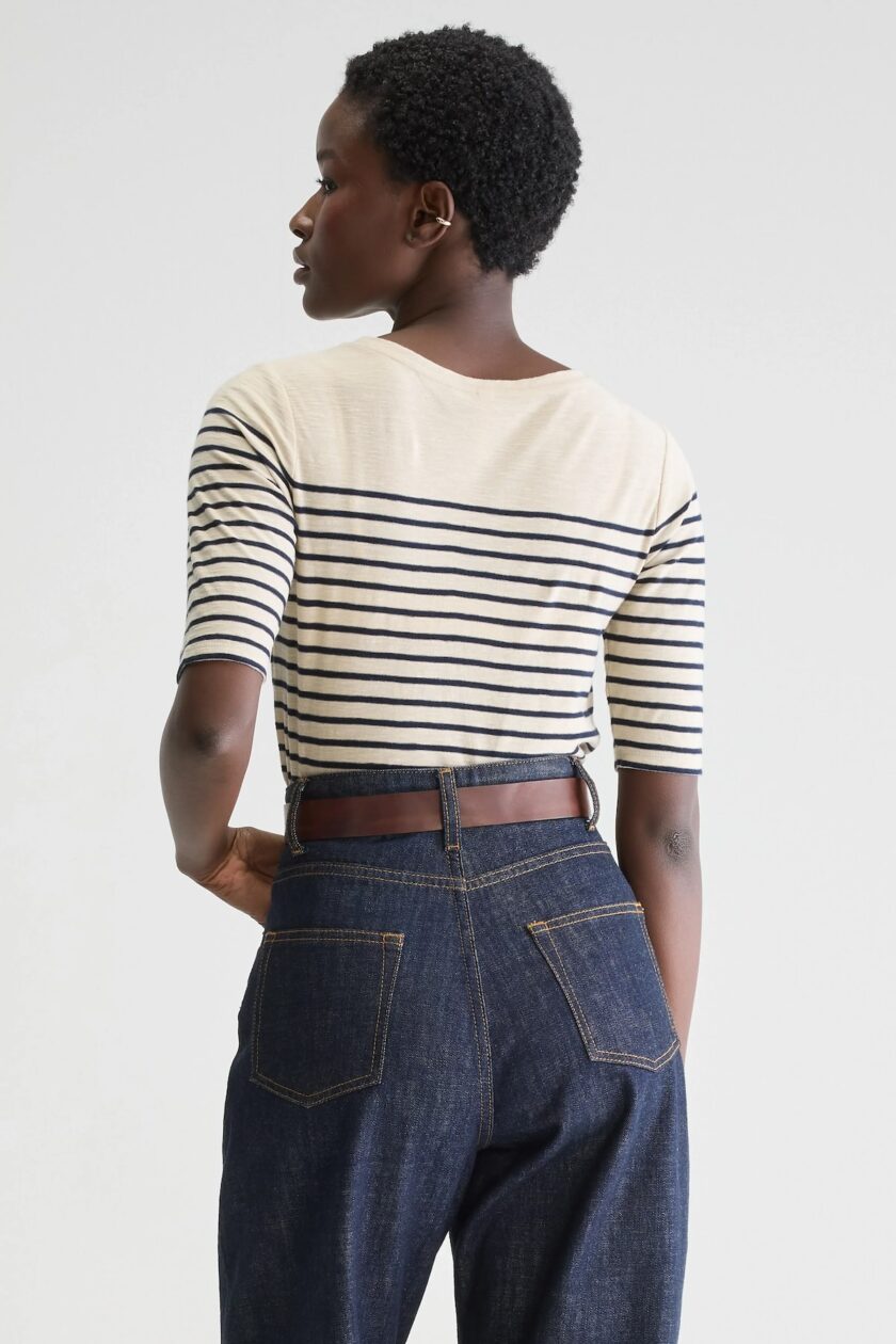 CAMISETA  COLOR STRIPE A BEELEROSE - Imagen 3