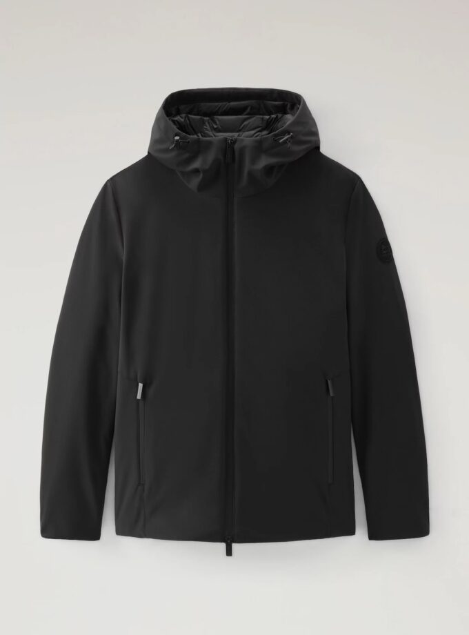 PLUMAS CORTO COLOR NEGRO WOOLRICH