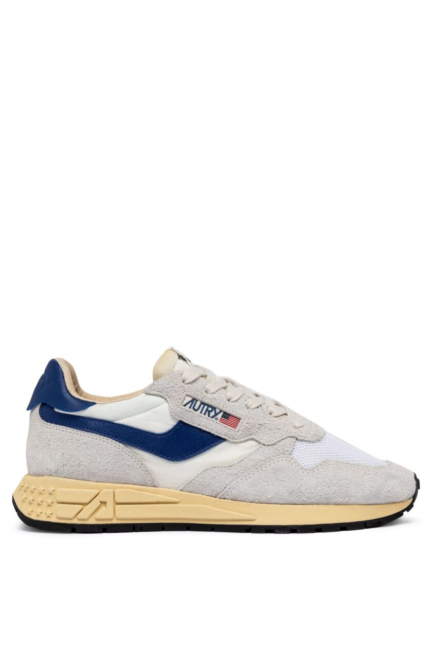 ZAPATILLAS REELWIND LOW EN NYLON Y ANTE BLANCO Autry