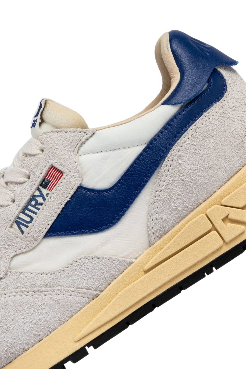 ZAPATILLAS REELWIND LOW EN NYLON Y ANTE BLANCO Autry - Imagen 2