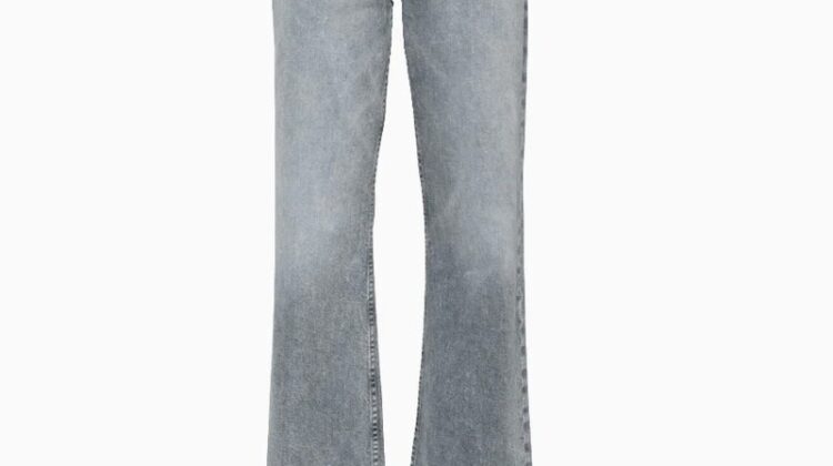 The Bookie Heel drawing a black jean MOTHER