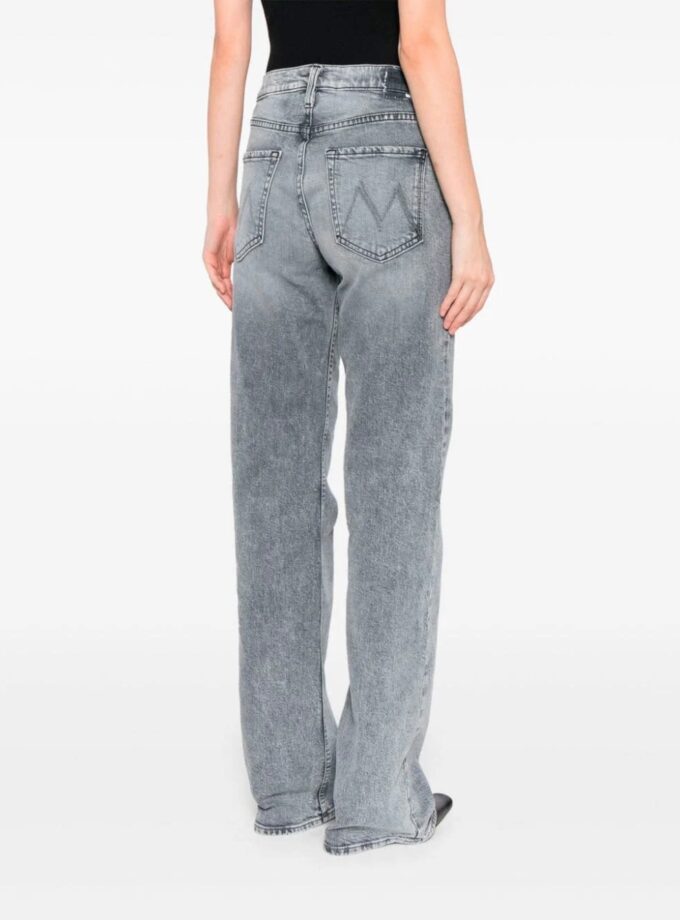 The Bookie Heel drawing a black jean MOTHER