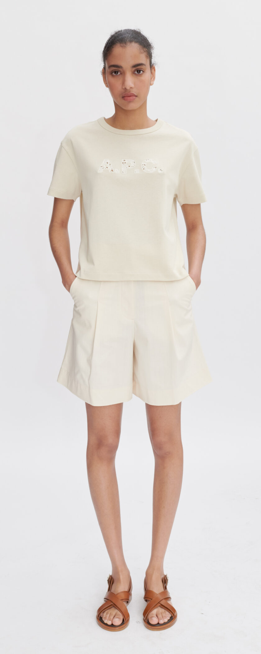 CAMISETA  COLOR MASTIC A.P.C. - Imagen 2