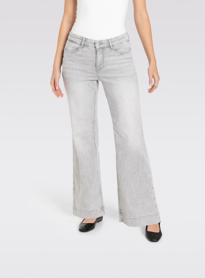 PANTALON  COLOR GRIS CLARO MAC