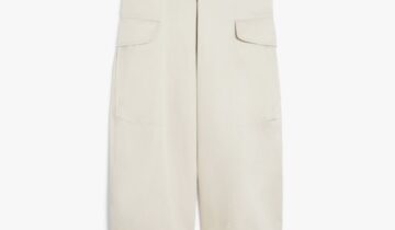 Pantalón cargo de gabardina MAX MARA