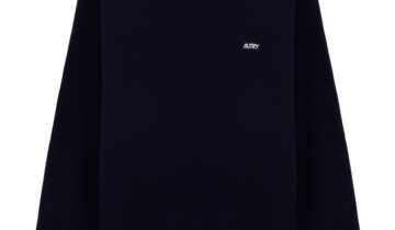 SUDADERA DE CUELLO REDONDO CON LOGOTIPO AUTRY BORDADO