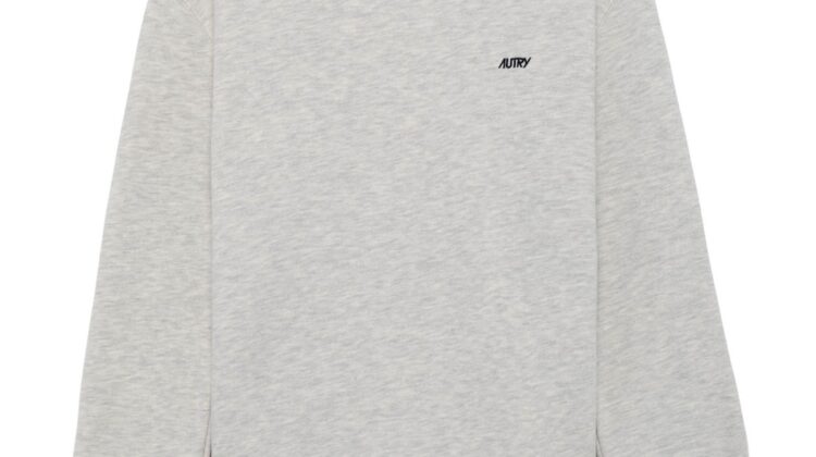 SUDADERA DE CUELLO REDONDO CON LOGOTIPO AUTRY BORDADO