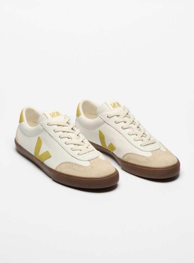 VOLLEY LEATHER WHITE LIQUOR BARK VEJA