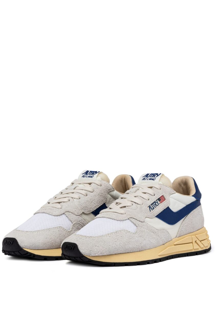ZAPATILLAS REELWIND LOW EN NYLON Y ANTE BLANCO Autry - Imagen 3