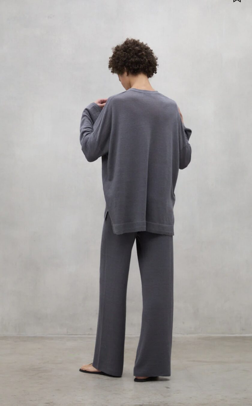 Jersey Berry Gris ECOALF - Imagen 3