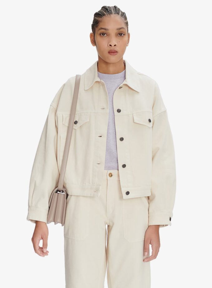 Chaqueta vaquera color crudo de algodón orgánico. A.P.C.