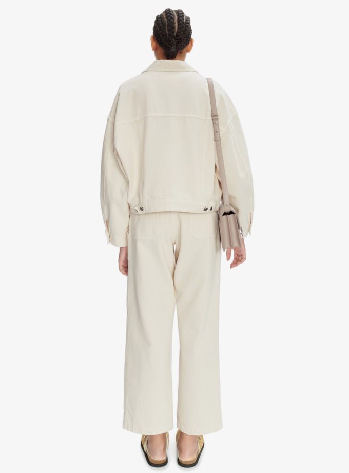 Chaqueta vaquera color crudo de algodón orgánico. A.P.C.