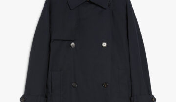 Gabardina corta de sarga impermeable MAX MARA