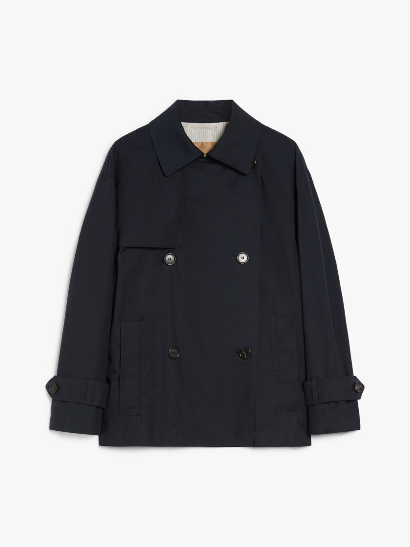 Gabardina corta de sarga impermeable MAX MARA