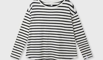 Camiseta de manga larga a rayas 10DAYS