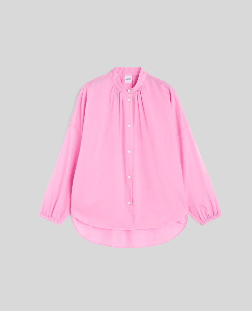 CAMISA DE ALGODÓ?N CON CUELLO MAO ASPESI