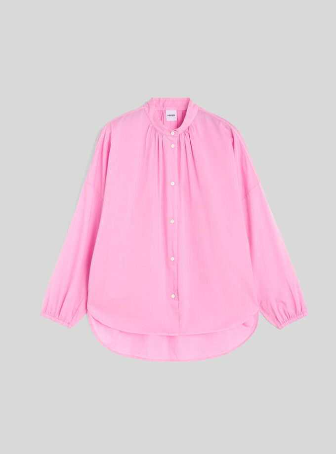 CAMISA DE ALGODÓ?N CON CUELLO MAO ASPESI