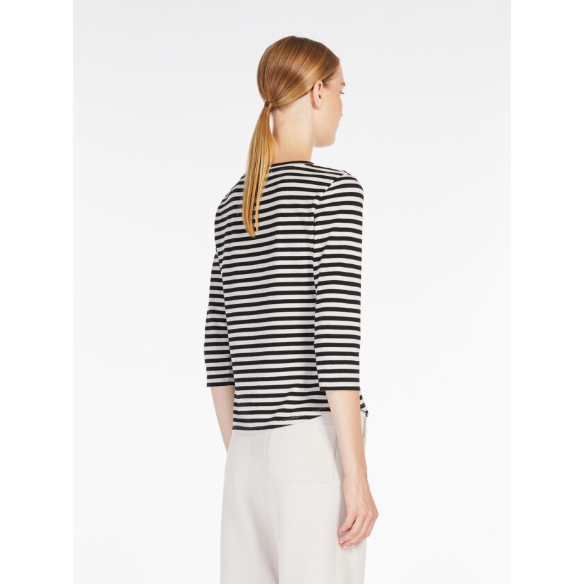 Camiseta de punto con escote barco MAX MARA - Imagen 3