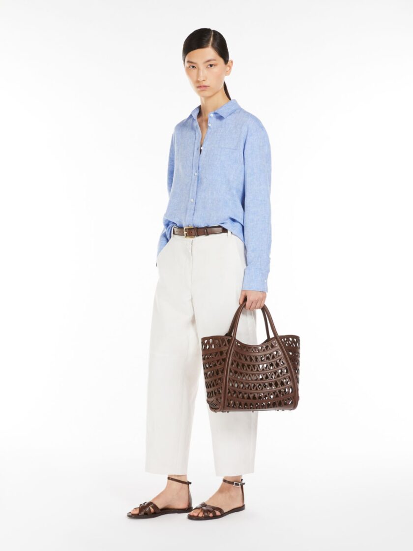 Camisa de corte regular en lino MAX MARA - Imagen 2
