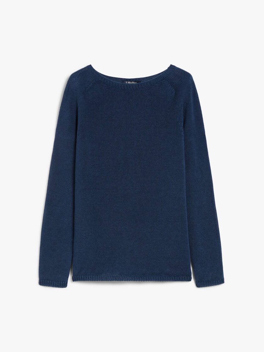 Jersey de manga larga en lino MAX MARA