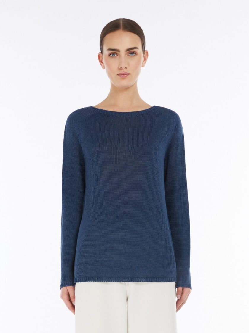 Jersey de manga larga en lino MAX MARA - Imagen 2
