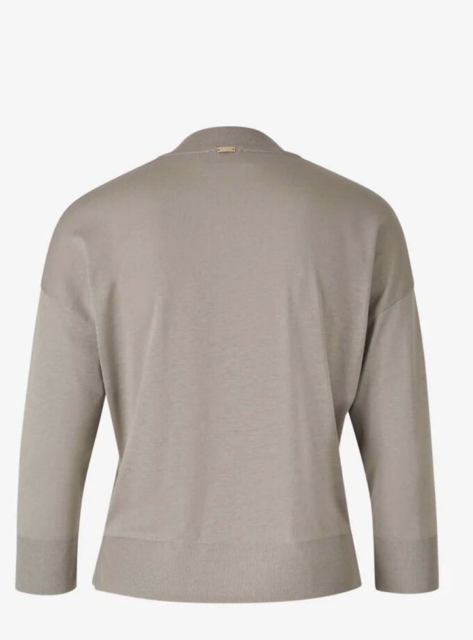 JERSEY COLOR GRIS HERNO