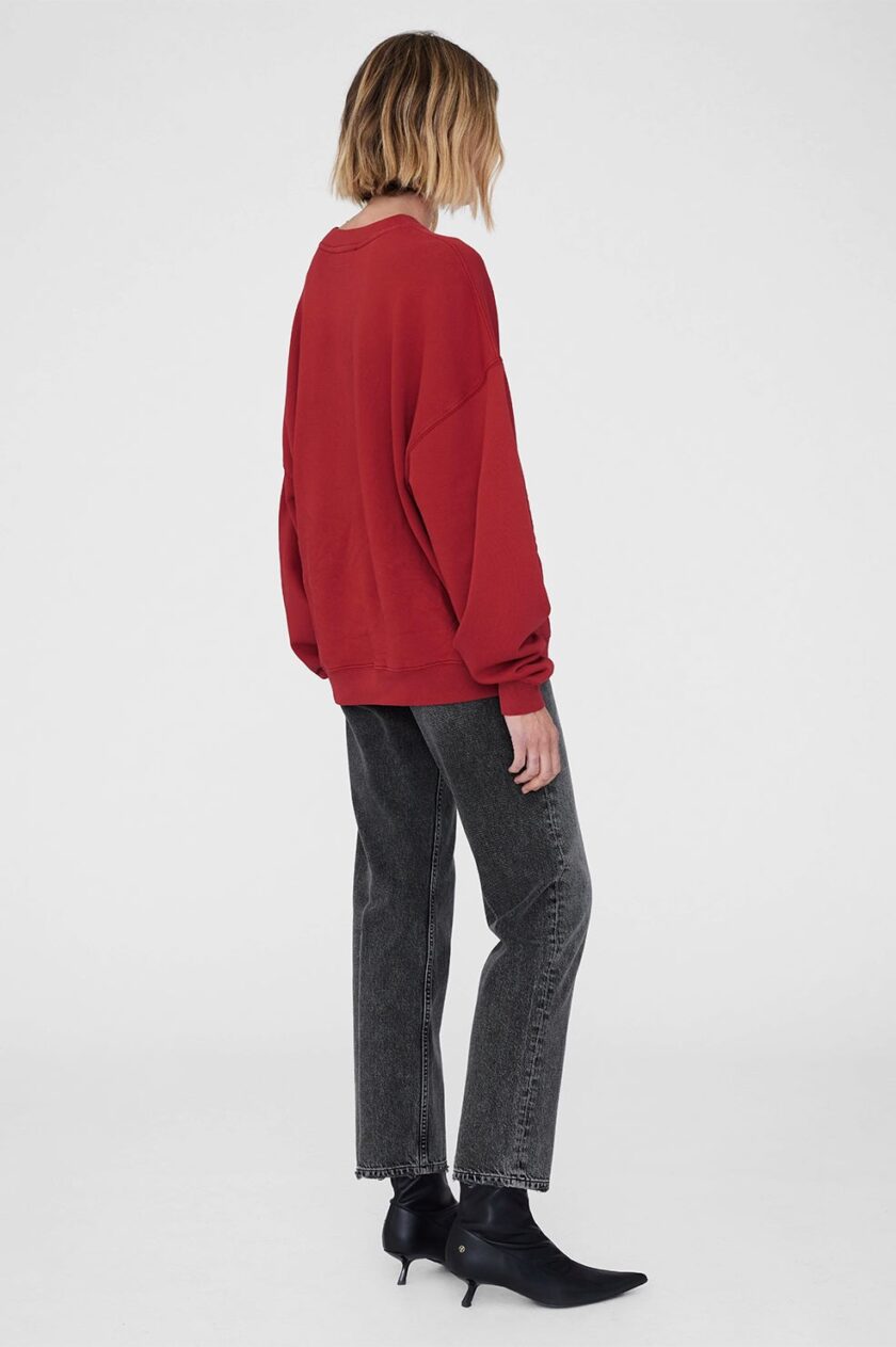 JERSEY  COLOR rojo ANINE BING - Imagen 3