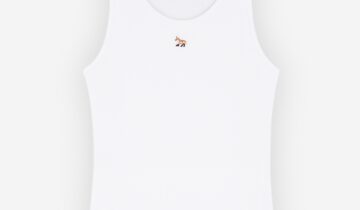 CAMISETA SIN MANGAS DE CANALÉ BABY FOX MAISON KITSUNE