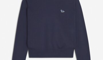 JERSEY REGULAR CON PARCHE DE ZORRO BEBÉ MAISON KITSUNE