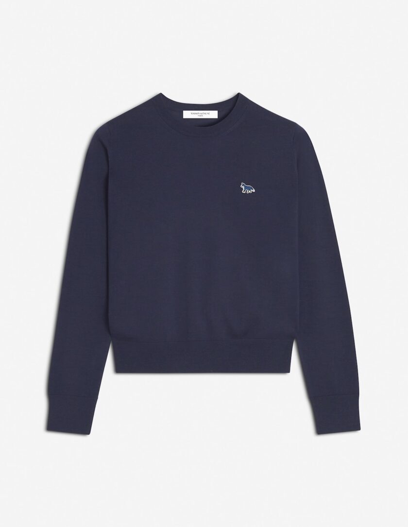 JERSEY REGULAR CON PARCHE DE ZORRO BEBÉ MAISON KITSUNE