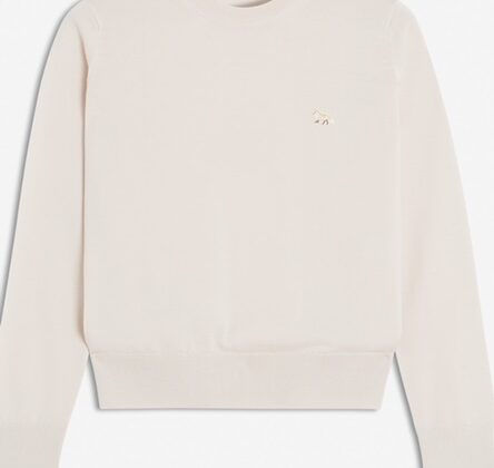 JERSEY REGULAR CON PARCHE DE ZORRO BEBÉ MAISON KITSUNE