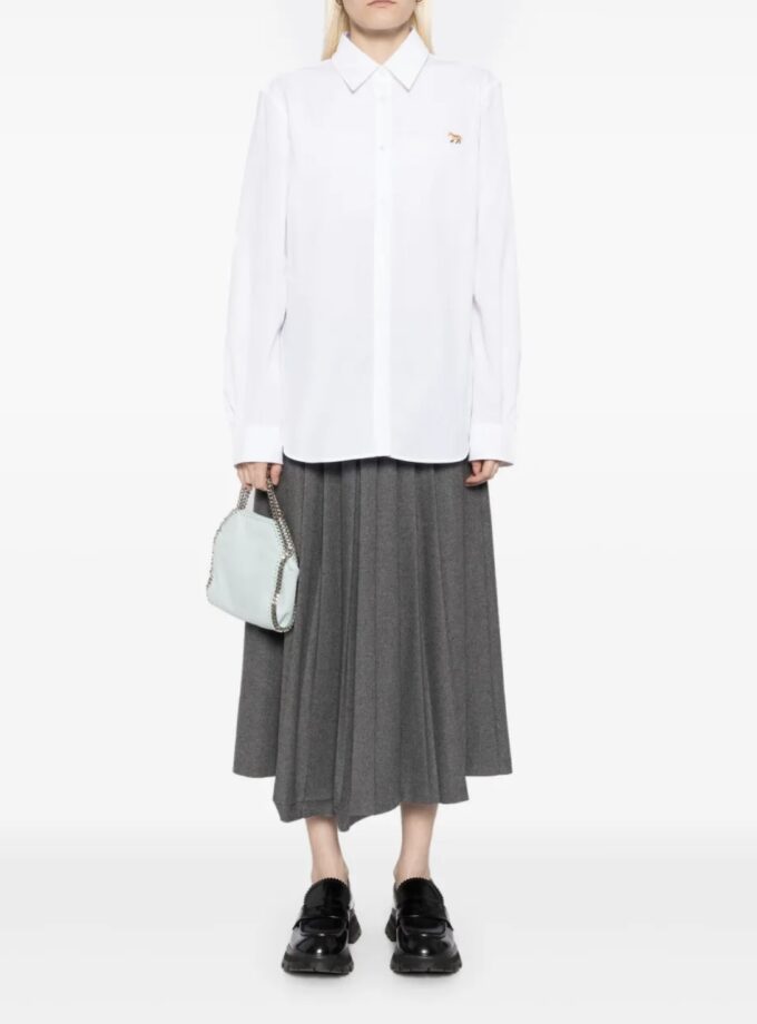 CAMISA COLOR BLANCO MAISON KITSUNE