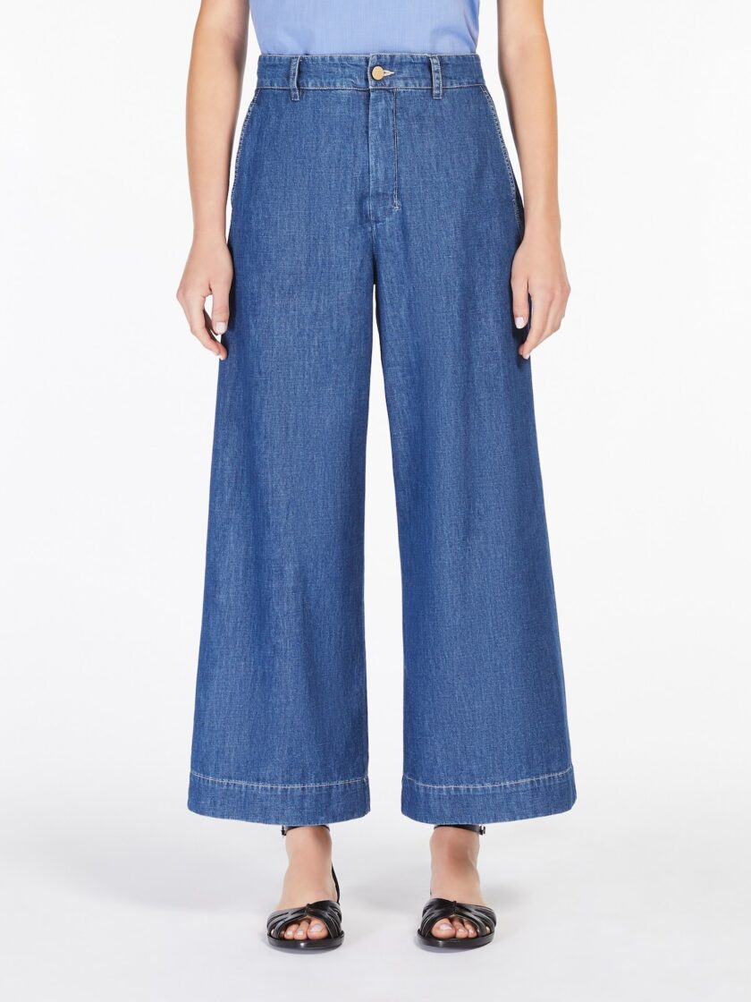 Pantalón de cinco bolsillos en denim MAX MARA