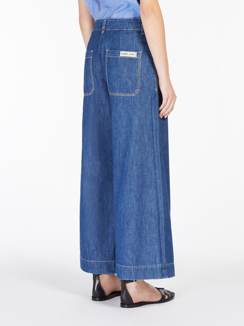 Pantalón de cinco bolsillos en denim MAX MARA - Imagen 3