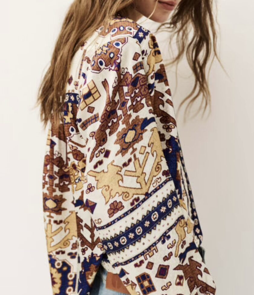 Varona Blusa estampada BA&SH - Imagen 2