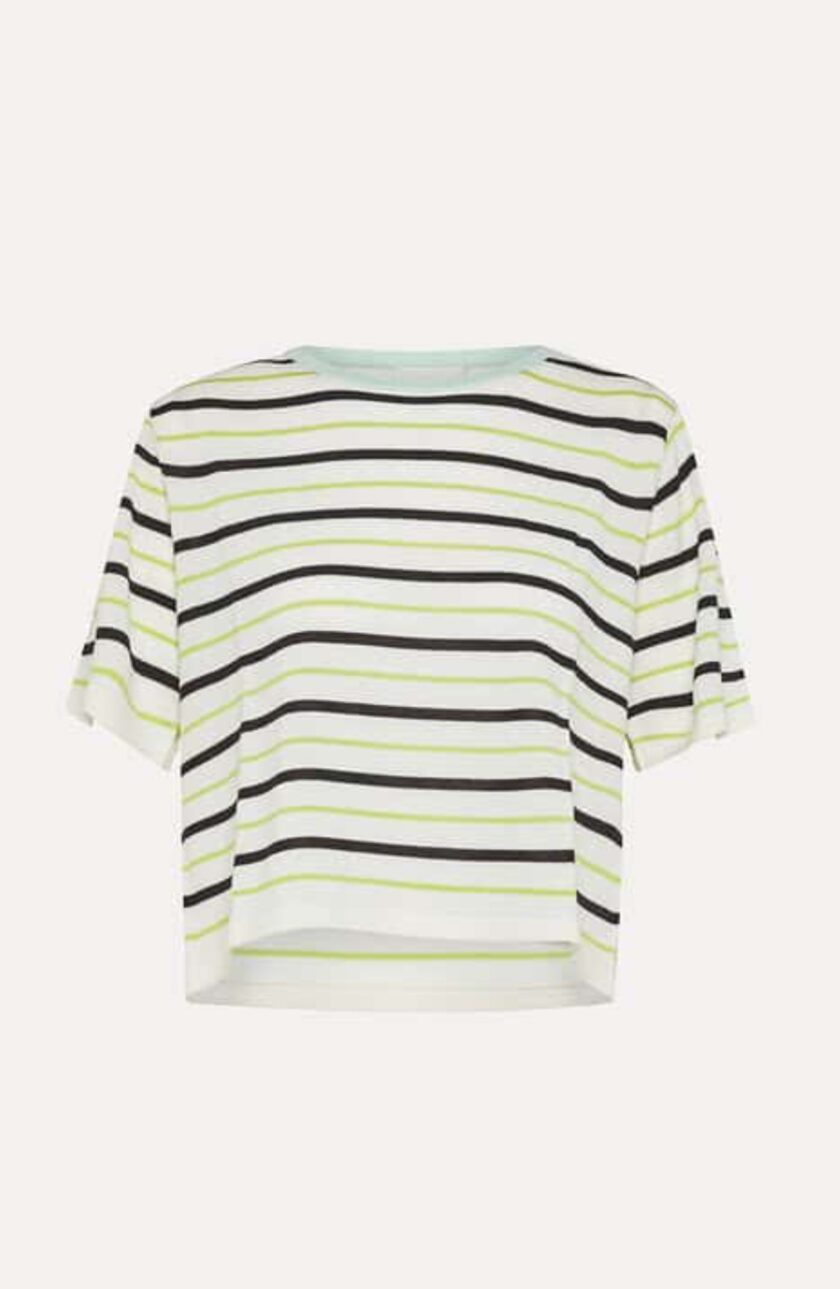 JERSEY  COLOR CRUDO RAYAS AZUL MARINO/VERDE FORTE-FORTE - Imagen 2