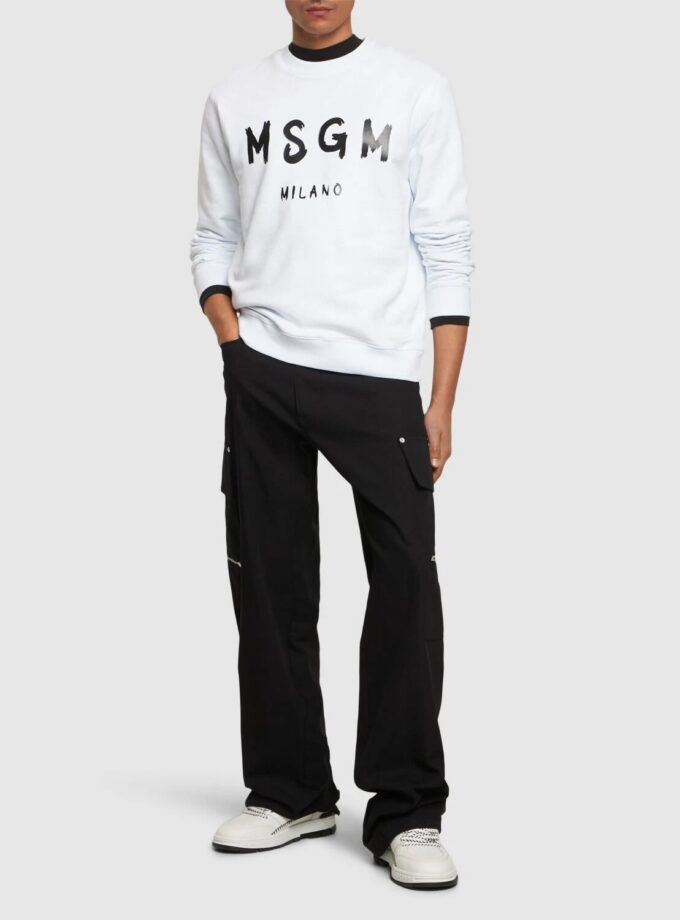 SUDADERA COLOR CRUDO MSGM