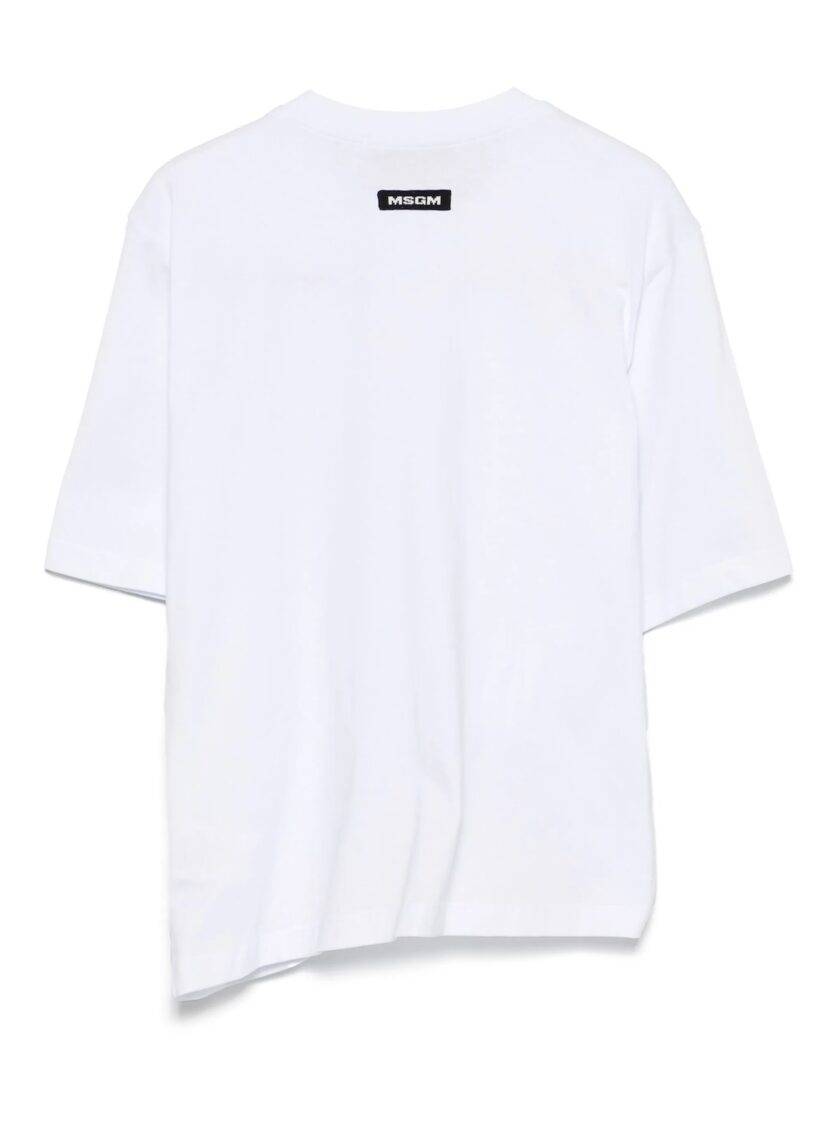 CAMISETA  COLOR BLANCO MSGM - Imagen 2