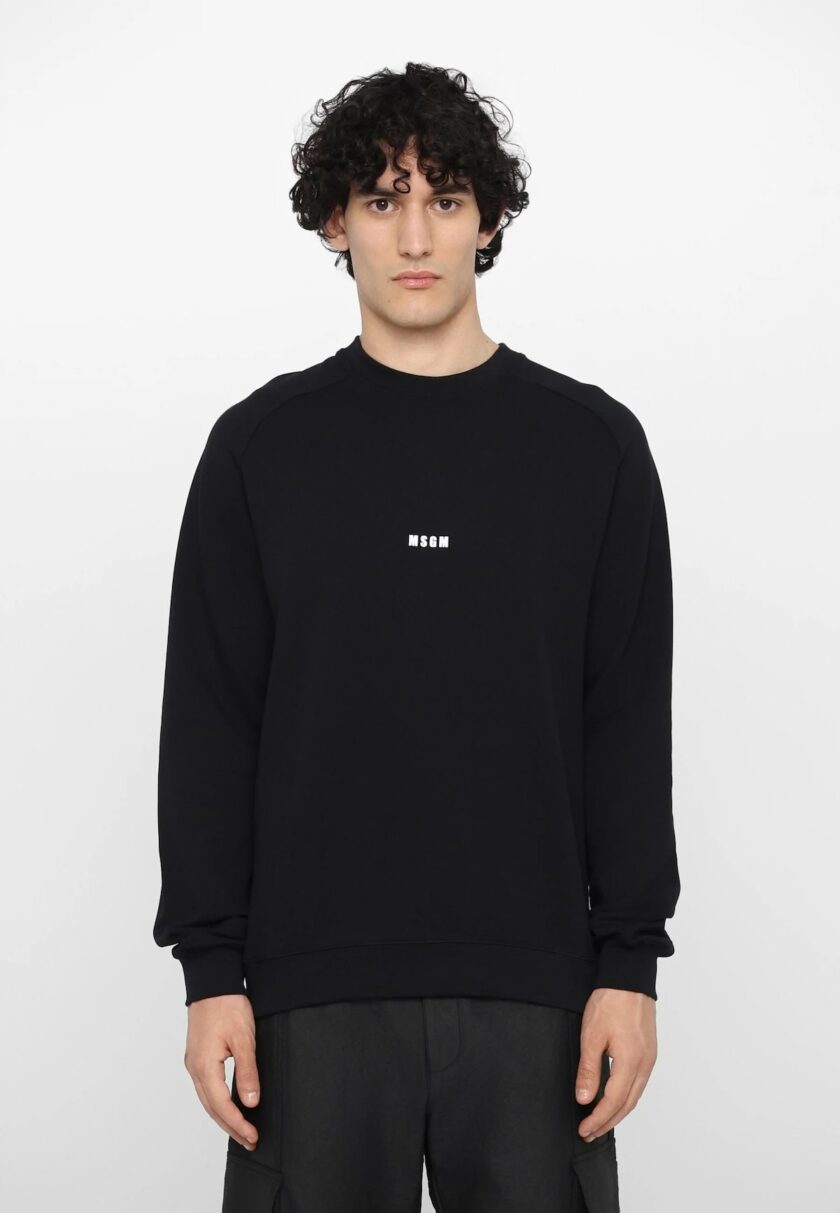 SUDADERA  COLOR AZUL MARINO MSGM - Imagen 2
