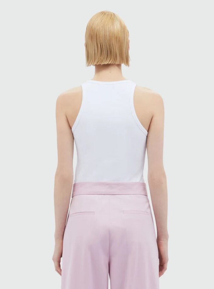 CAMISETA COLOR BLANCO MSGM