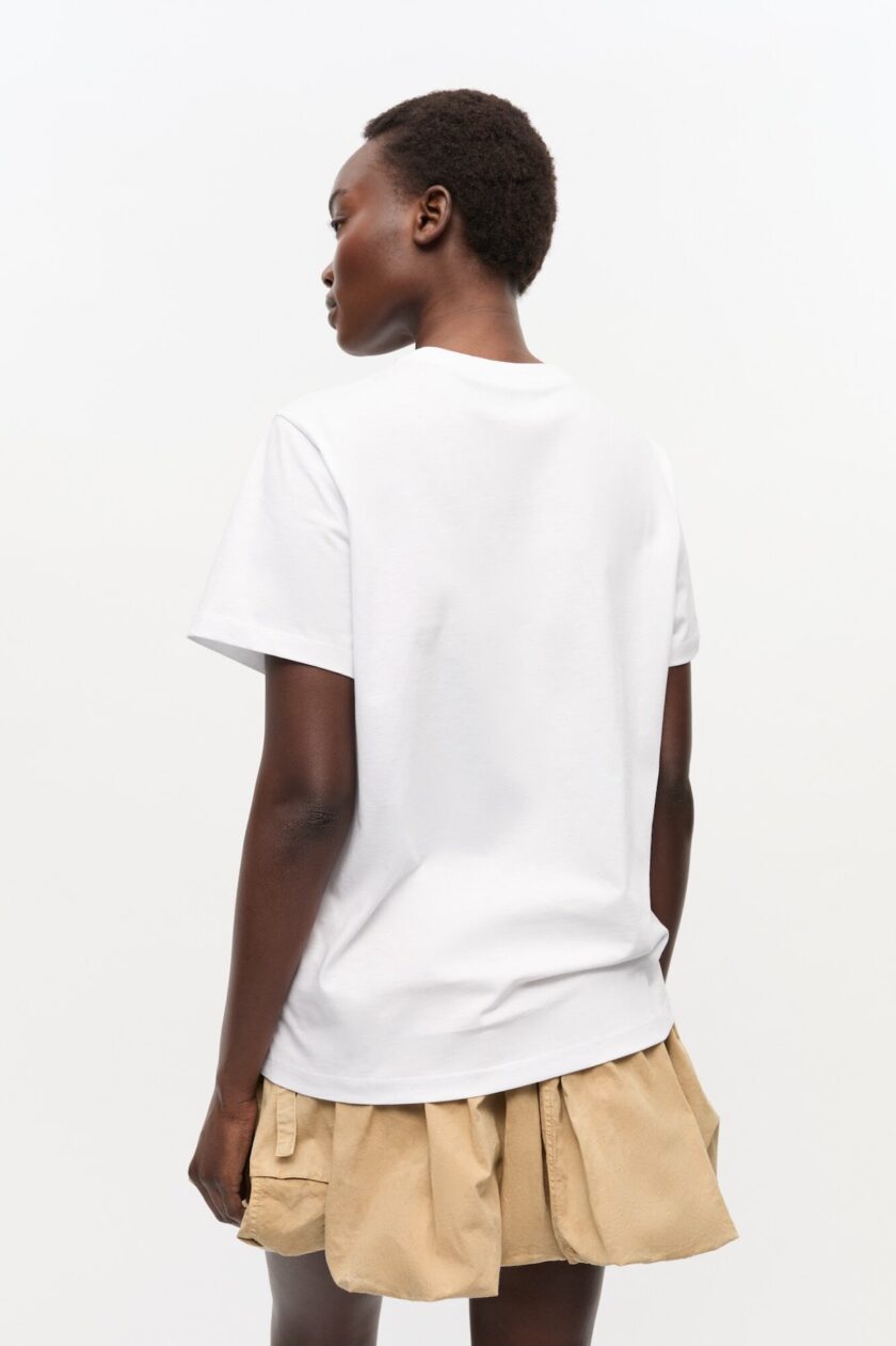 CAMISETA  COLOR blanco GANNI - Imagen 3