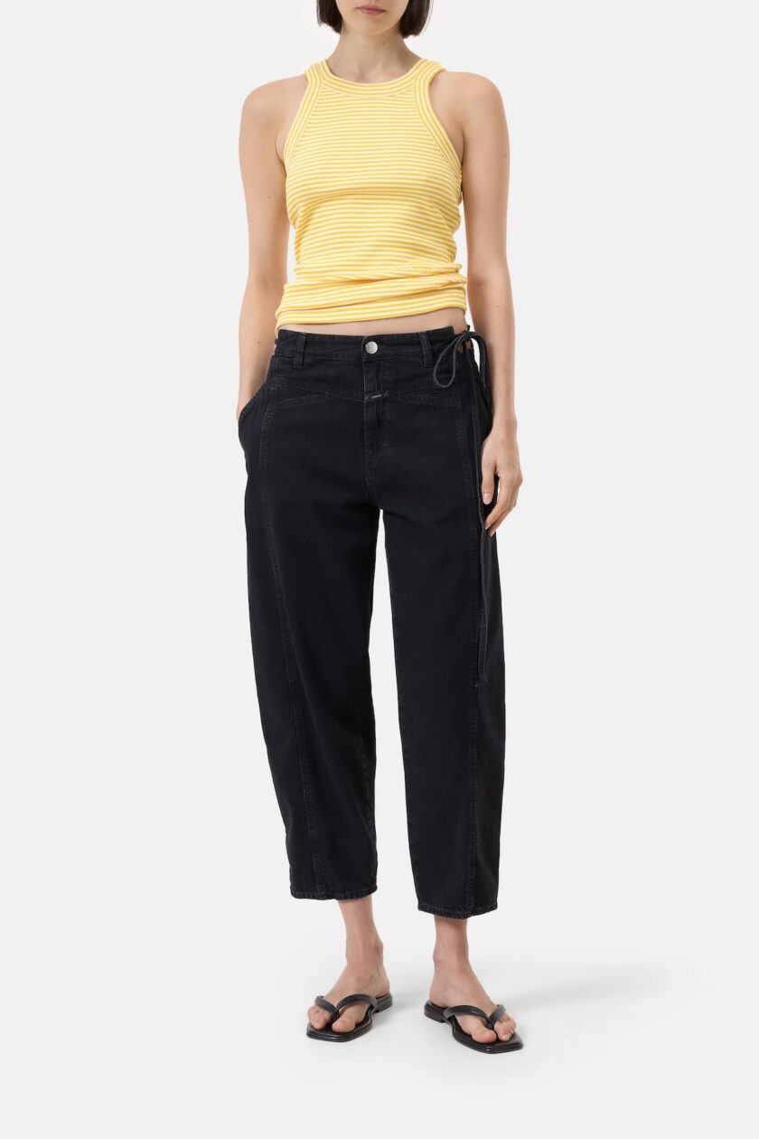 TOP  COLOR AMARILLO-BLANCO CLOSED